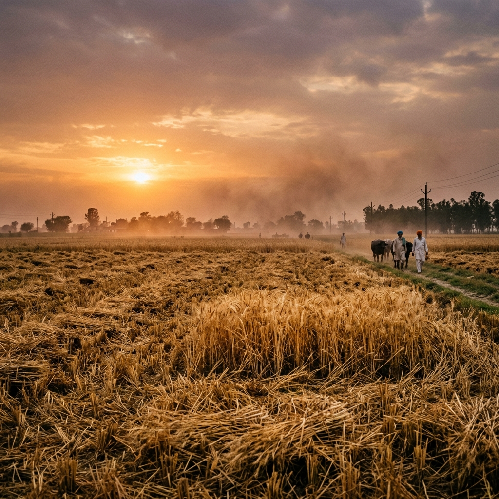 Paddy Stubble Smog Prevention