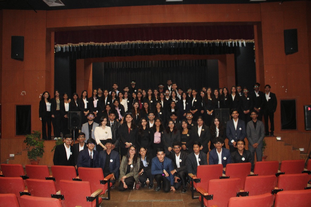 Team Enactus Ramjas in Ramjas College Auditorium